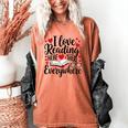 Its A Good Day To Read Book Across America Kids Women's Comfort Colors T-Shirt Yam
