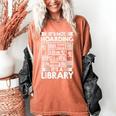 It's Not Hoarding Library Book Collecting Book Librarian Women's Comfort Colors T-Shirt Yam