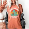 Just A Boy Who Loves Dragons And Books Kids Toddler Baby 5T Women's Comfort Colors T-Shirt Yam