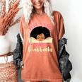 Just a Girl Who Loves Books African American Book Nerd Lover Women's Comfort Colors T-Shirt Yam