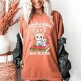 Just A Girl That Loves Cats And Books Cute Cat & Bookwork Women's Comfort Colors T-Shirt Yam Just A Girl That Loves Cats And Books Cute Cat & Bookwork Women's Comfort Colors T-Shirt Yam
