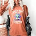 Just a Girl Who Loves Dragons And Books Dragon For Kids Women's Comfort Colors T-Shirt Yam