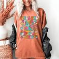Just A Girl Who Loves Dragons And Books Reading Bookworm Women's Comfort Colors T-Shirt Yam
