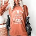 Just One More Chapter Skeleton Reading Bookworm Women's Comfort Colors T-Shirt Yam Just One More Chapter Skeleton Reading Bookworm Women's Comfort Colors T-Shirt Yam