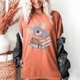 Koala Reading Book Pajama Sleep Women's Comfort Colors T-Shirt Yam