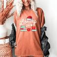 Library Crew Book Lovers Librarian Xmas Holiday Christmas Women's Comfort Colors T-Shirt Yam Library Crew Book Lovers Librarian Xmas Holiday Christmas Women's Comfort Colors T-Shirt Yam