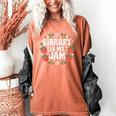 Library Is My Jam Librarian Book Lover Strawberry Women's Comfort Colors T-Shirt Yam Library Is My Jam Librarian Book Lover Strawberry Women's Comfort Colors T-Shirt Yam