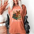 Life Is Better With Butterflies And Books Cute Butterfly Women's Comfort Colors T-Shirt Yam
