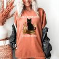 Life Is Better With Cats And Books Cute Cat Lover For Men Women Kids Women's Comfort Colors T-Shirt Yam Life Is Better With Cats And Books Cute Cat Lover For Men Women Kids Women's Comfort Colors T-Shirt Yam