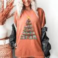 Literary Book Tree Bookish Shelf Art For Avid Readers Women's Comfort Colors T-Shirt Yam Literary Book Tree Bookish Shelf Art For Avid Readers Women's Comfort Colors T-Shirt Yam