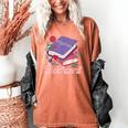 Literary Reading Book Introvert Booktrovert Reading Women's Comfort Colors T-Shirt Yam