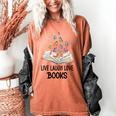 Live Laugh & Love Books Reading Butterfly Book Lover Bookish Premium Women's Comfort Colors T-Shirt Yam Live Laugh & Love Books Reading Butterfly Book Lover Bookish Premium Women's Comfort Colors T-Shirt Yam