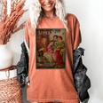 Louisa May Alcott Coming Of Age Novel Little Women Book Cover Small Women's Comfort Colors T-Shirt Yam