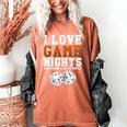 I Love Game Nights Host And Maybe 3 People Introvert Women's Comfort Colors T-Shirt Yam