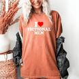 I Love Heart Fictional Men Simple Cute Books Reading Women's Comfort Colors T-Shirt Yam I Love Heart Fictional Men Simple Cute Books Reading Women's Comfort Colors T-Shirt Yam