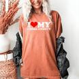 I Love My Social Anxiety Heart Humor Introvert Statement Women's Comfort Colors T-Shirt Yam I Love My Social Anxiety Heart Humor Introvert Statement Women's Comfort Colors T-Shirt Yam