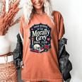 Morally Grey Merch Dark Romance Romantasy Smutty Book Lover Women's Comfort Colors T-Shirt Yam