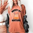 Nerdy By Nature Chibi Cute Book Lover Women's Comfort Colors T-Shirt Yam Nerdy By Nature Chibi Cute Book Lover Women's Comfort Colors T-Shirt Yam