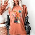 Octopus Book Reading Book Reader Ocean Octopus Women's Comfort Colors T-Shirt Yam