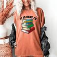 It Is Okay To Be a Grumpy Old Man Book Lover Premium Women's Comfort Colors T-Shirt Yam It Is Okay To Be a Grumpy Old Man Book Lover Premium Women's Comfort Colors T-Shirt Yam