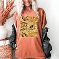 Orange Comic Book Orange Color Graphic Premium Tri-Blend Women's Comfort Colors T-Shirt Yam