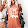 Outside Of A Dog A Book Is Man's Best Friend Apparel Women's Comfort Colors T-Shirt Yam