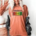 Powered By Books Bookworm Librarian Reading Women's Comfort Colors T-Shirt Yam