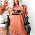 PRO Books PRO Cats Anti People Women's Comfort Colors T-Shirt Yam PRO Books PRO Cats Anti People Women's Comfort Colors T-Shirt Yam