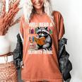 Well Read & Slightly Feral Raccoon Book Lover Graphic Women's Comfort Colors T-Shirt Yam Well Read & Slightly Feral Raccoon Book Lover Graphic Women's Comfort Colors T-Shirt Yam