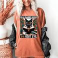 Read Banned Books Drink Coffee Fight Evil Book Reader Lovers Women's Comfort Colors T-Shirt Yam