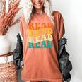 Read Read Read Read Book Lover Reading Bookworm Reader Women's Comfort Colors T-Shirt Yam