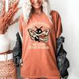 Read Books Be Kind Stay Weird Moth Coffee Lover Reading Women's Comfort Colors T-Shirt Yam