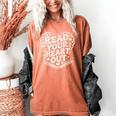 Read Your Heart Out Teacher Women Reader Bookish Book Lovers Women's Comfort Colors T-Shirt Yam Read Your Heart Out Teacher Women Reader Bookish Book Lovers Women's Comfort Colors T-Shirt Yam