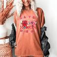 Read Your Heart Out Valentine Teacher Book Lover Women's Comfort Colors T-Shirt Yam