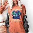 I Read Because Roasting People Is Frowned Upon Dragons Books Women's Comfort Colors T-Shirt Yam