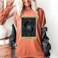 The Reader Tarot Card Mystic Dragon Book Magic Women's Comfort Colors T-Shirt Yam The Reader Tarot Card Mystic Dragon Book Magic Women's Comfort Colors T-Shirt Yam