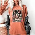 The Reader Tarot Card Shirt Bird Book Lover Bookworm Women's Comfort Colors T-Shirt Yam The Reader Tarot Card Shirt Bird Book Lover Bookworm Women's Comfort Colors T-Shirt Yam