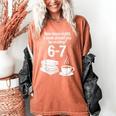 Reading 67 Meme English Teacher Book Lover Women's Comfort Colors T-Shirt Yam