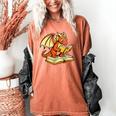 Reading Dragon Book Lover Bookworm Reader Women's Comfort Colors T-Shirt Yam