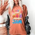 Reading Is My Jam I Love To Read Books Boy Girl Women's Comfort Colors T-Shirt Yam