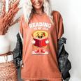 Reading Is My Jam I Love To Read Books Women's Comfort Colors T-Shirt Yam