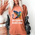 Reading Lover Easily Distracted By Dragons And Books Dragon Women's Comfort Colors T-Shirt Yam Reading Lover Easily Distracted By Dragons And Books Dragon Women's Comfort Colors T-Shirt Yam
