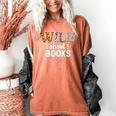 Reading Lover Wild About Books Reading Books And Bookworm Women's Comfort Colors T-Shirt Yam
