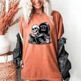 READING IN PEACE RIP Introvert Skeleton Read Book Meme Women's Comfort Colors T-Shirt Yam READING IN PEACE RIP Introvert Skeleton Read Book Meme Women's Comfort Colors T-Shirt Yam