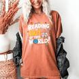 Reading Is Out Of This World Space Book Lover Kids Women's Comfort Colors T-Shirt Yam