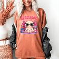 Readsolotl Pink Kawaii Axolotl Book Lover Reading Women's Comfort Colors T-Shirt Yam Readsolotl Pink Kawaii Axolotl Book Lover Reading Women's Comfort Colors T-Shirt Yam