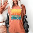 Retro Never Underestimate The Power Of a Boy With a Book Women's Comfort Colors T-Shirt Yam Retro Never Underestimate The Power Of a Boy With a Book Women's Comfort Colors T-Shirt Yam