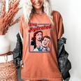 Retro Vampire Book Cover Style Stay Hydrated Halloween Women's Comfort Colors T-Shirt Yam