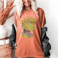 Rugrats Reptar Distressed Comic Book Style Cartoon Women's Comfort Colors T-Shirt Yam
