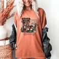 He Sees What You'Ve Been Reading Santa Christmas Bookish Women's Comfort Colors T-Shirt Yam He Sees What You'Ve Been Reading Santa Christmas Bookish Women's Comfort Colors T-Shirt Yam